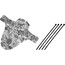 Riesel Design schlamm:PE Guardabarros 26-29", gris