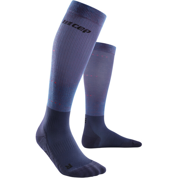 cep infrared recovery Tall Socken Damen blau