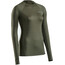 cep Reflective Chemise LS Femme, olive