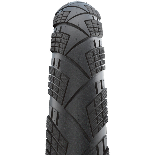 SCHWALBE Marathon Efficiency Evo Folding Tyre 28x2.15" Addix Race V-Guard E-50 TLE Reflex black