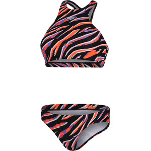 speedo Volley Bikini Femme, noir/Multicolore