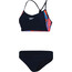 speedo Volley Thinstrap Bikini z cienkimi paskami Kobiety, czarny/kolorowy