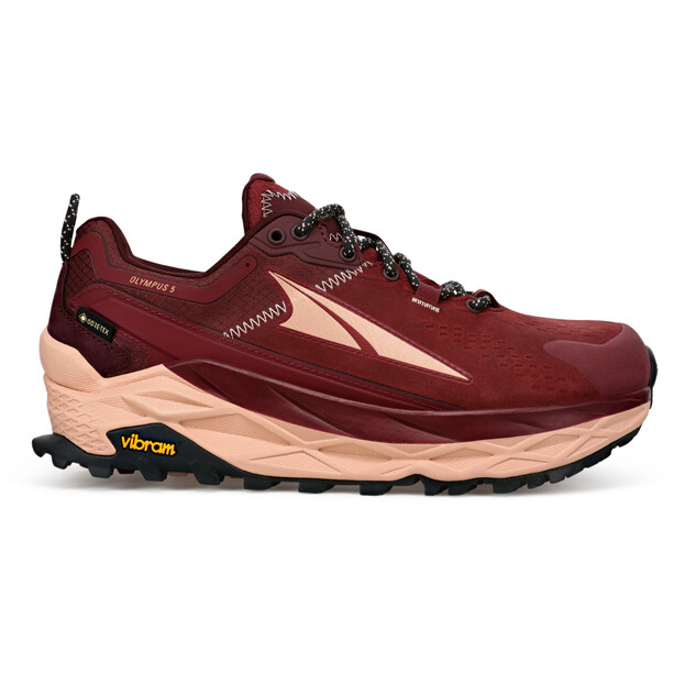 Altra Olympus 5 Hike GTX Zapatos bajos Mujer, rojo