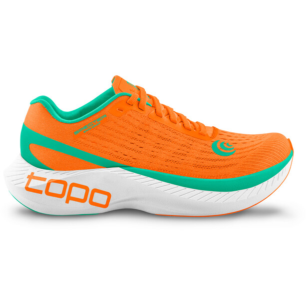 Topo Athletic Specter Running Shoes Men, oranssi/vihreä