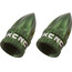 KCNC Valve Caps SV green