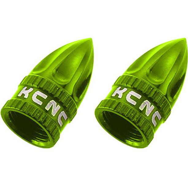 KCNC Kołpaki zaworów SV, zielony