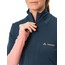 VAUDE Monviso Wollshirt mit 1/2 Reißverschluss Damen blau