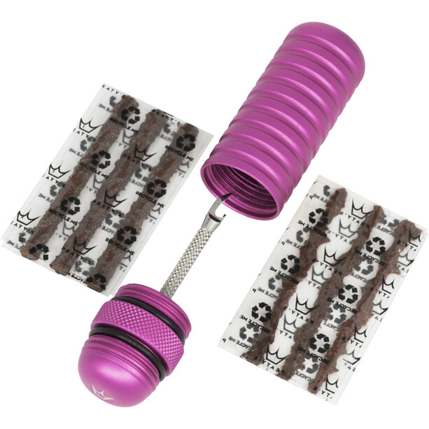 Peaty's Holeshot Puncture Plugger Kit für Tubeless Reifen pink