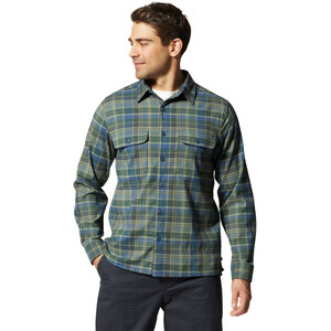Mountain Hardwear Voyager One LS-skjorte Herre Blå/Grønn Blå/Grønn