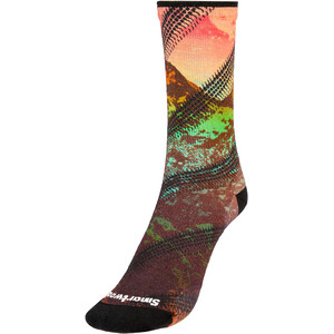 Smartwool Cycle Zero Cushion Mountain Calze stampate Donna, marrone marrone