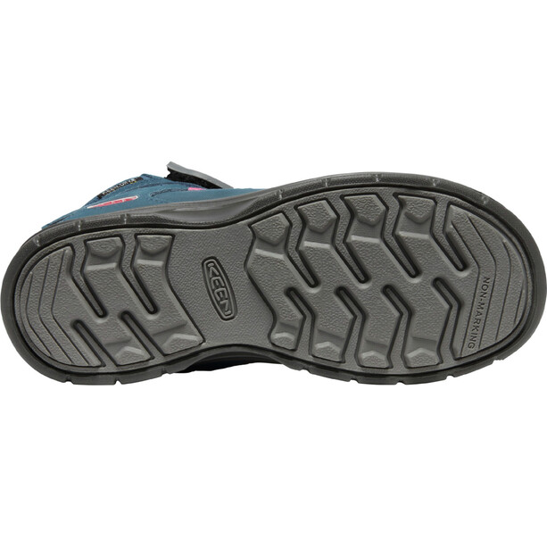 Keen Hikeport 2 Sport Mid WP Shoes Youth, Azul petróleo