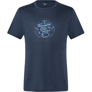 Houdini Tree Message T-skjorte Herre Blå Blå