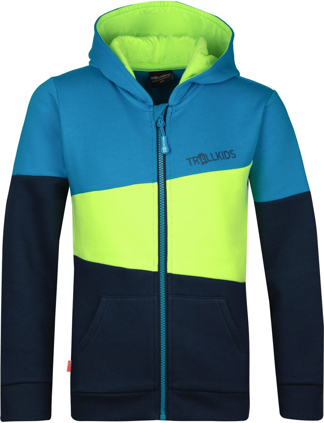 Decathlon sweatshirt KINDER Pullovers & Sweatshirts Sport Rabatt 87 % Grün/Dunkelblau 6Y 