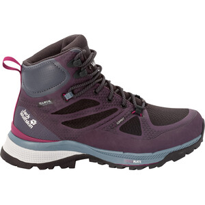 Jack Wolfskin Force Striker Texapore Mid Shoes Women purple / grey purple / grey