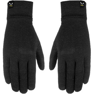 SALEWA Cristallo Liner Handschuhe schwarz schwarz