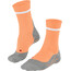 Falke RU4 Calze Donna, arancione/grigio