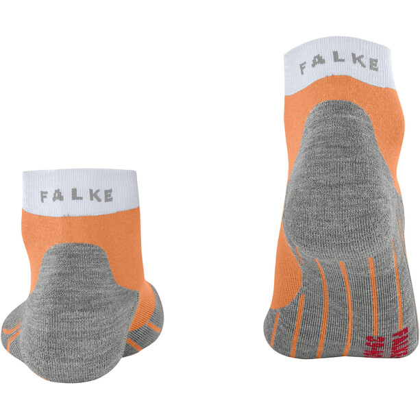Falke RU4 Calcetines cortos running Mujer, naranja