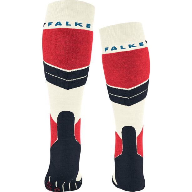 Falke SK4 Ski-Socken Kinder weiß/rot