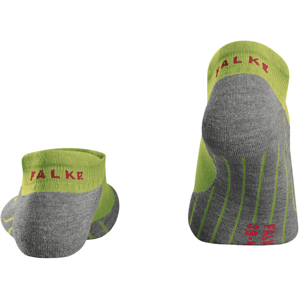 Falke RU4 Calcetines invisibles para correr Hombre, verde