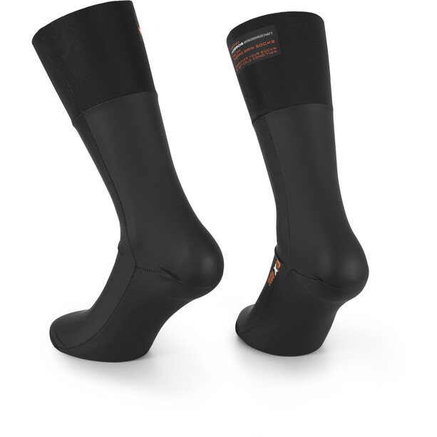 ASSOS RSR Thermo Regen-Socken schwarz