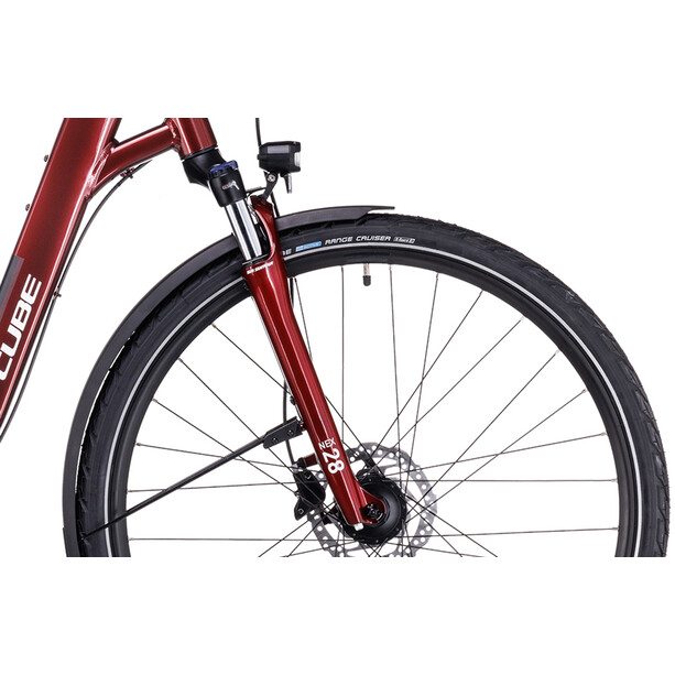 Cube Touring EXC Easy Entry, rosso