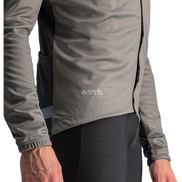 Castelli Transition 2 Jacket Men nickel gray/dark gray/silver reflex