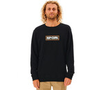 Rip Curl Surf Revival Crew Sweater Heren, zwart