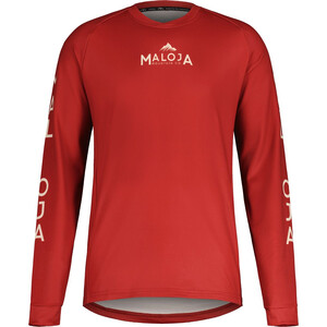 Maloja GaderM. Enduro Thermal Shirt Men, rojo rojo