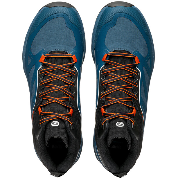 Scarpa Rapid Mid GTX Shoes Men cosmic blue/orange