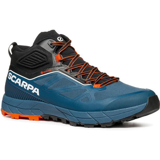 Scarpa Rapid Mid GTX Shoes Men cosmic blue/orange