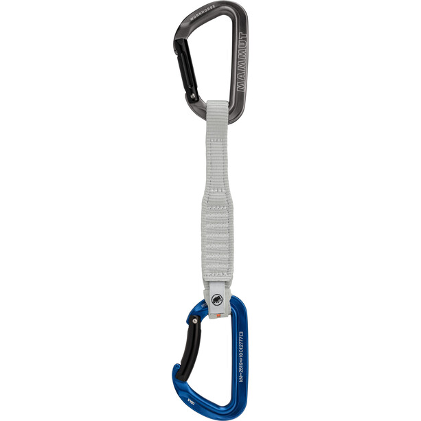 Mammut Workhorse Keylock Quickdraw 17cm, gris/bleu