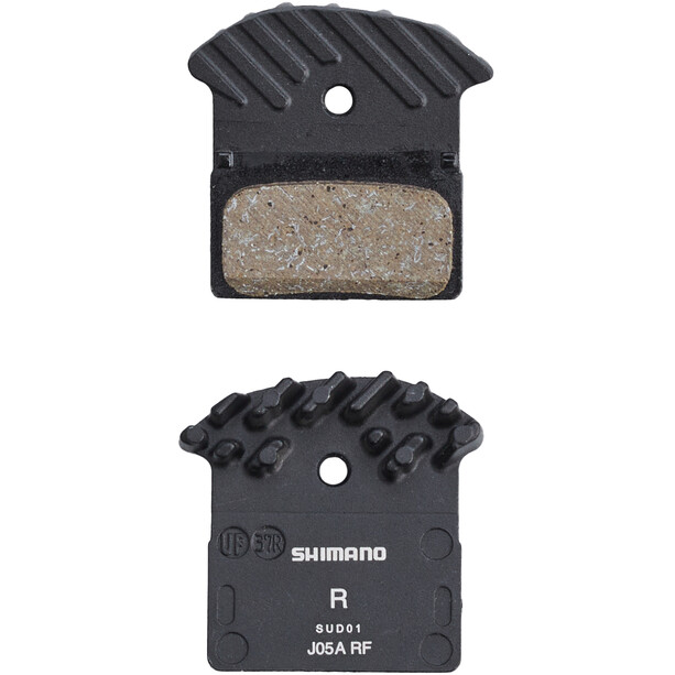 Shimano J05A-RF Resin Disc Brake Pads with Fins for XTR/XT/SLX/Deore/Alfine/Ultegra 25 Pair