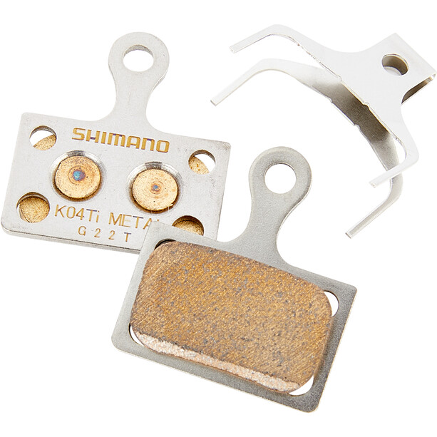 Shimano K04TI Disc Brake Pads Metallic for XTR/Dura Ace/Ultegra/105/Tiagra/GRX/Metrea