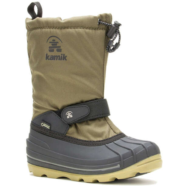 Kamik Waterbug 8G Winter Boots Boys, oliivi/musta