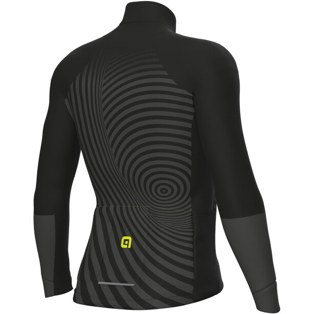 Alé Cycling PR-R Green Digital Maglia jersey a maniche lunghe Uomo, nero