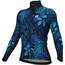 Alé Cycling PR-R Green Garden Maglia jersey a maniche lunghe Donna, blu
