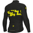 Alé Cycling Solid Ready Maglia jersey a maniche lunghe Uomo, nero/giallo