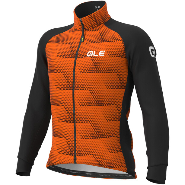 Alé Cycling Solid Sharp Jacke Herren orange/schwarz