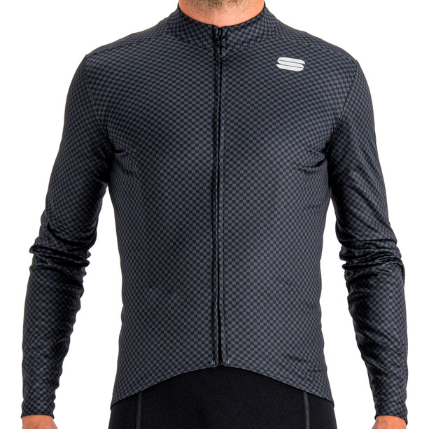 Sportful Checkmate LS Thermal Jersey Men, negro