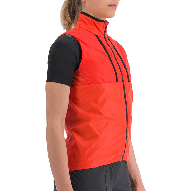 Sportful Giara Layer Vest Dames, rood