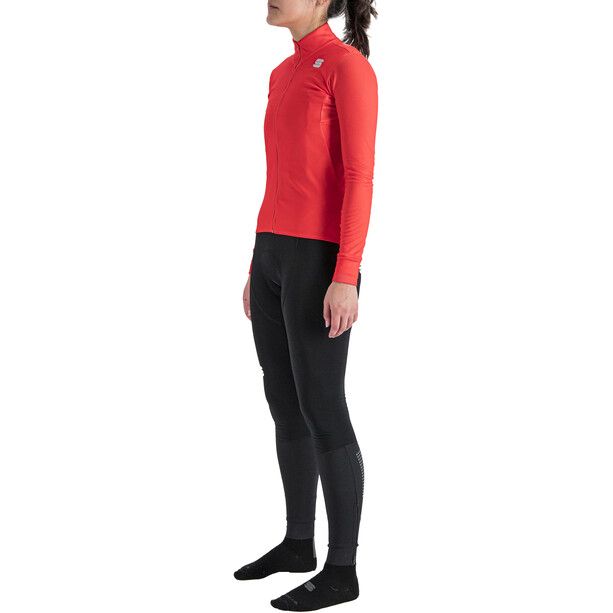 Sportful Kelly Maillot thermique Femme, rouge
