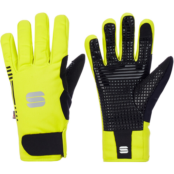 Sportful Sottozero Handschuhe gelb/schwarz