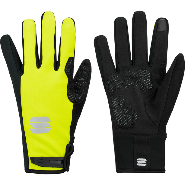 Sportful WS Essential 2 Rękawiczki, czarny/żółty