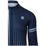 AGU Essential Faded Stripe LS Jersey Hombre, azul