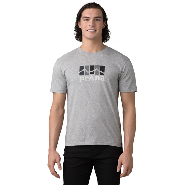 Prana Standard Mountain T-Shirt à manches courtes Homme, gris