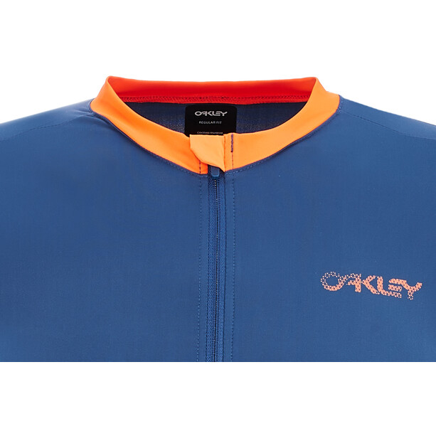 Oakley Elmnts Maglia jersey a maniche lunghe Uomo, blu