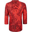 Oakley Ride Free Maillot Manches 3/4 Homme, rouge
