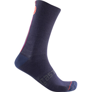 Castelli Racing Stripe 18 Socken blau