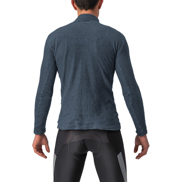 Castelli Cold Days 2nd Layer Top Hombre, azul
