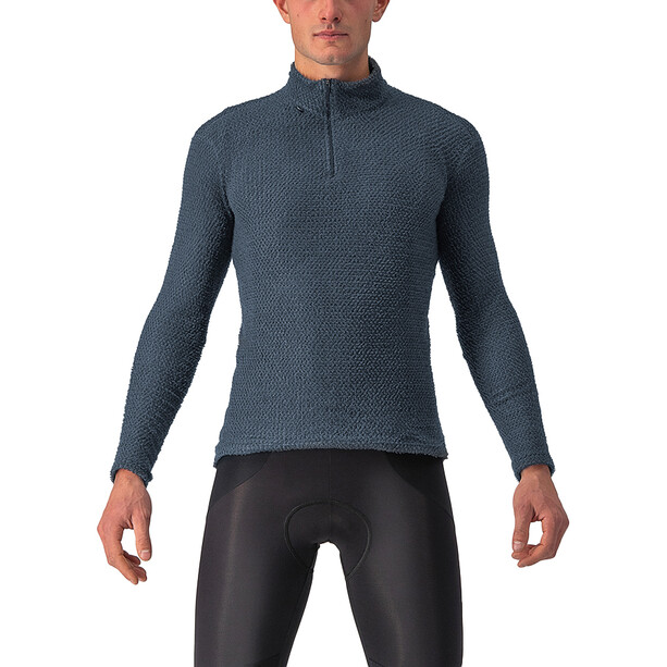 Castelli Cold Days 2nd Layer Top Hombre, azul